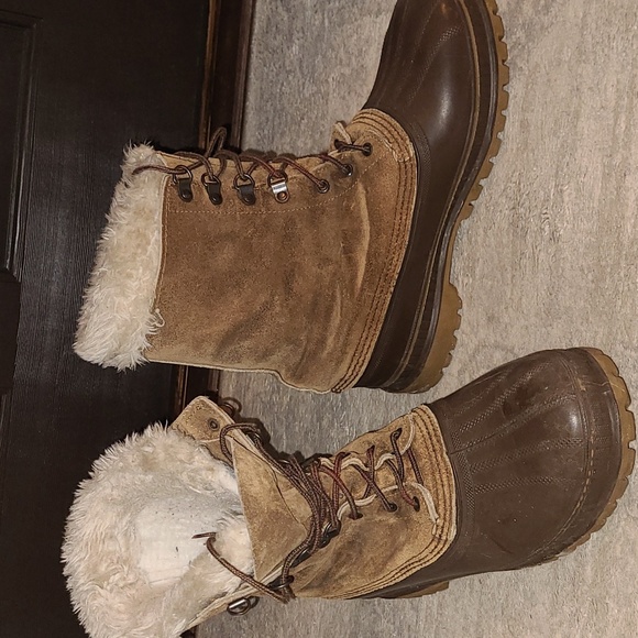 SOREL steel shank winter boots size 9 - Picture 2 of 5